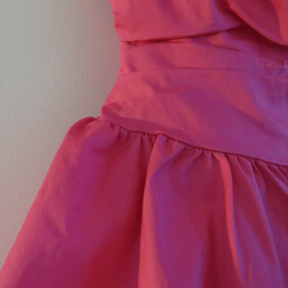 HELLO MOLLY Upon A Cloud Strapless Mini Dress Puffball Pink 80s - Size XS NWT - Picture 7 of 15